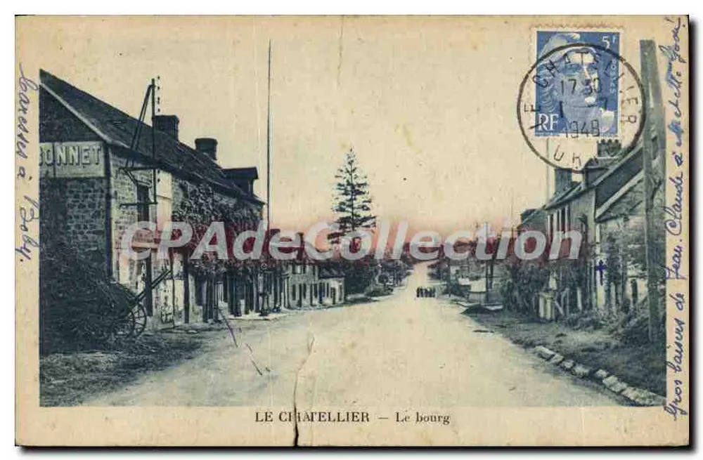 Le Chatellier — O bourg — Editor não identificado, número de série não visível - Frente