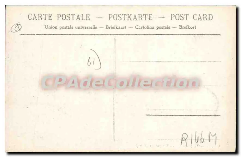 Chambois (Orne) — O Donjon (esplêndido exemplo da arquitetura militar do século XII) - Verso