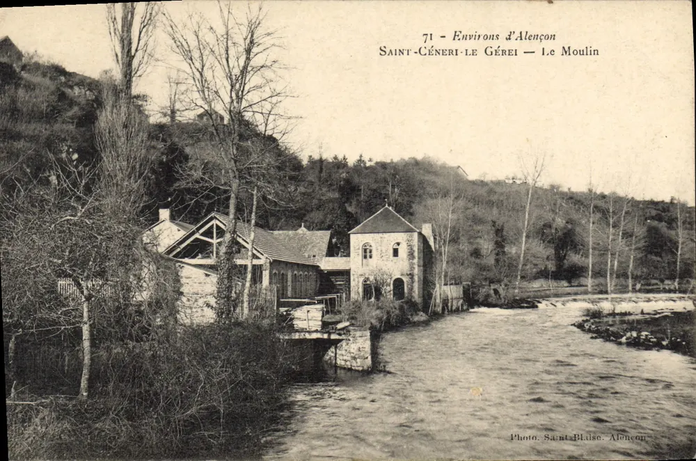 Saint-Céneri-le-Gérei — A Moinha — Foto Saint-Blaise, Alençon - Frente
