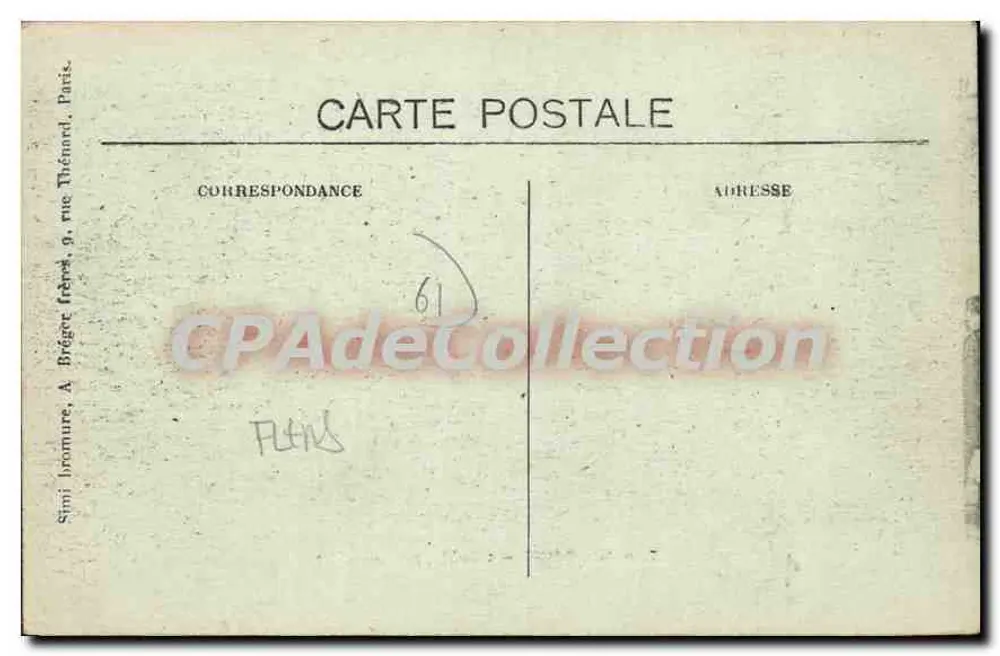 Joana d'Arc Imaculada Conceição — Flers-de-l'Orne, 1920 — 7º Ato, Reims — « Nobre, levante-se! » - Verso