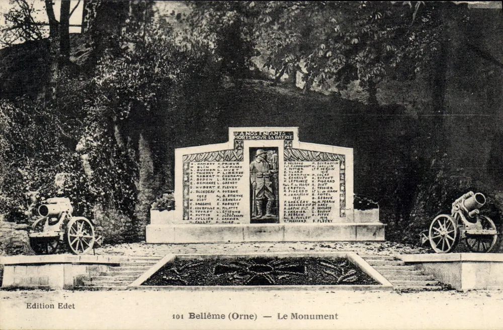 Belleme (Orne) — O Monumento — Edition Edet n°101 - Frente