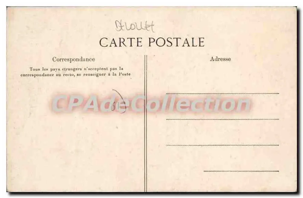 Laleu (Orne) — A Igreja — Editor A. Maillant em Montagny (Orne) - Verso