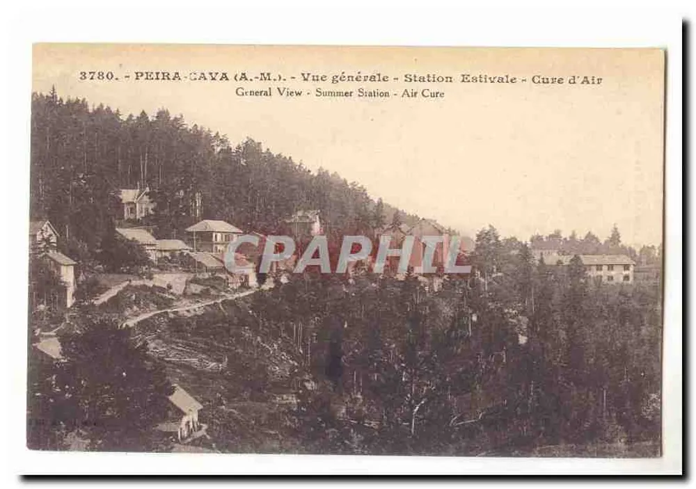 Peira-Cava (A.-M.) — Vue générale — Station Estivale — Cure d'Air - Recto