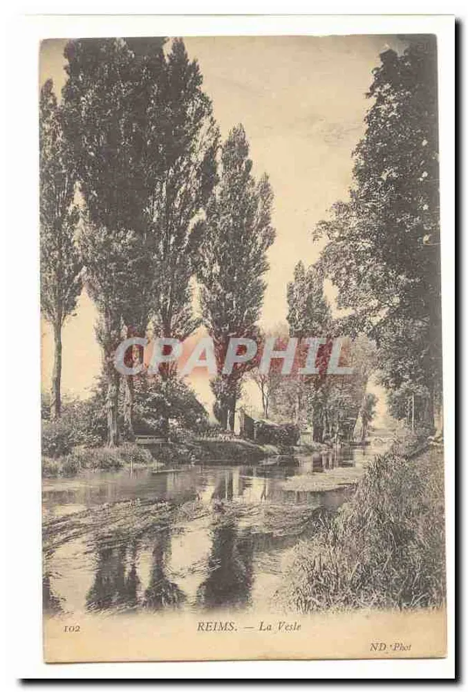 Reims — A Vesle — ND Phot, n°102 - Frente