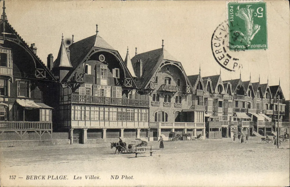 Berck Plage — As Villas — ND Fot. n°157 - Frente