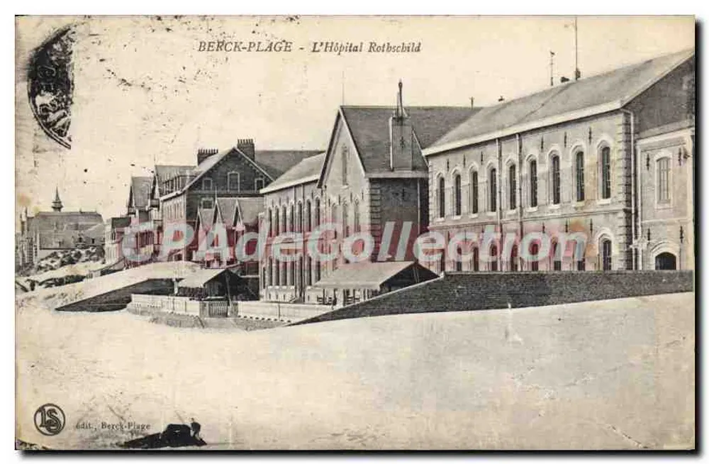 Berck-Plage - Das Rothschild-Krankenhaus — Verlag Berck-Plage - Vorderseite