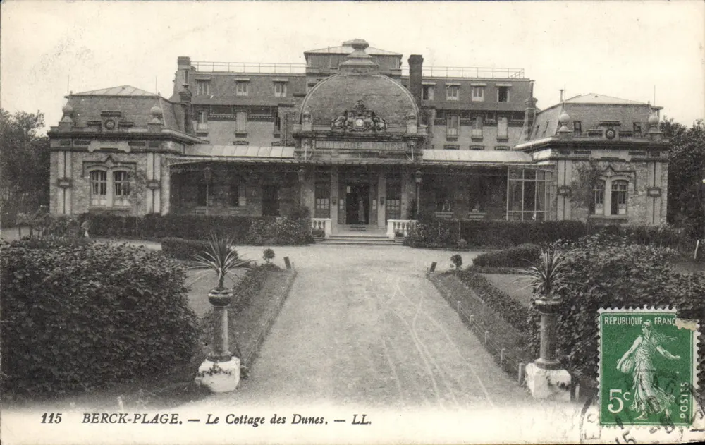Berck-Plage — A Casinha das Dunas — LL. — N° 115 - Frente