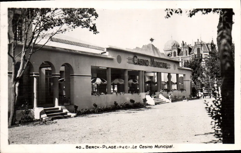 Berck-Plage (P.D.C.) — O Casino Municipal — Edições F. D. C. - Frente