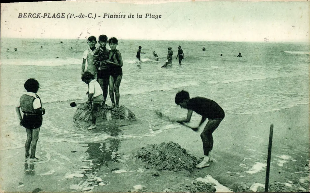 Berck-Plage (P.-de-C.) — Radości plaży - Awers