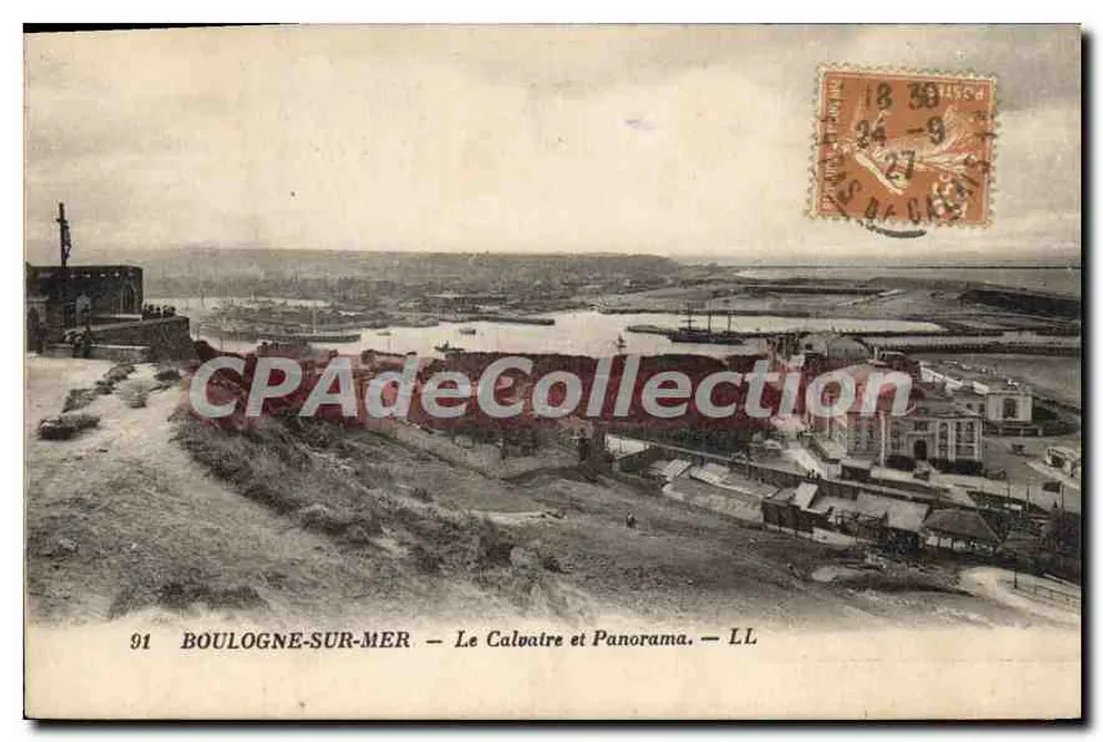 Boulogne-sur-Mer — Le Calvaire und Panorama — LL - Vorderseite