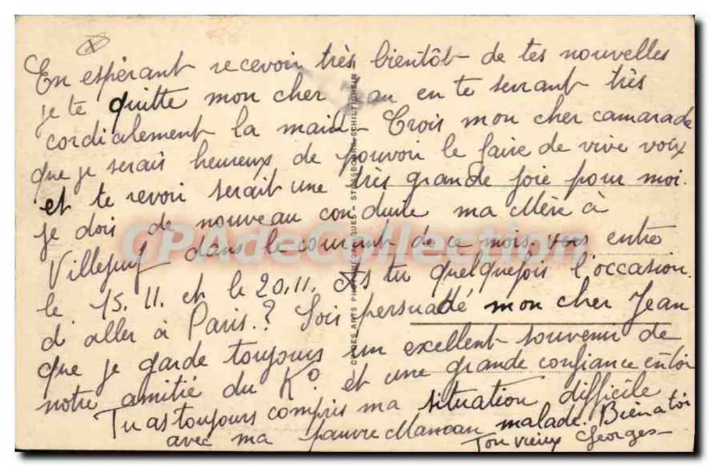 BOULOGNE-sur-MER - La Plage — Antieke ansichtkaart n°253, uitgever ARA - Achterkant