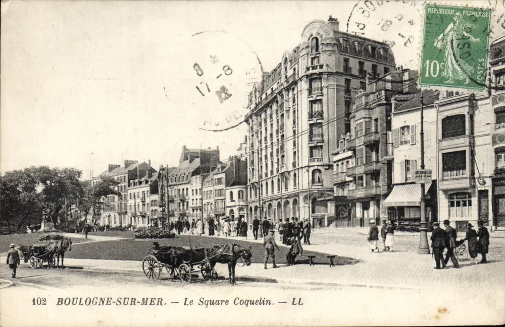 Boulogne-sur-Mer — O Square Coquelin — LL, n°102 - Frente