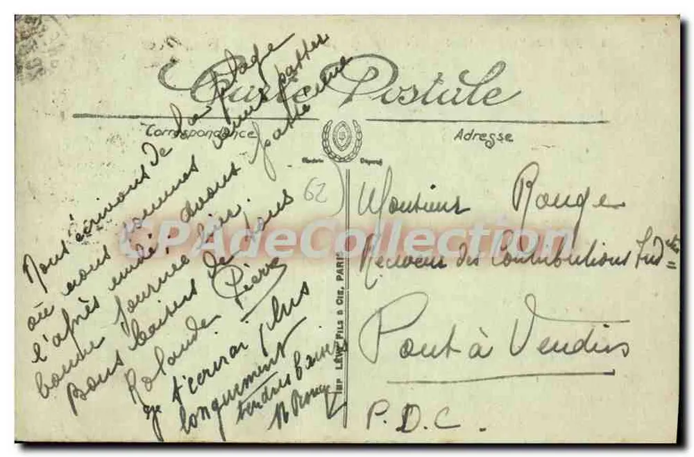 Boulogne-sur-Mer — A Praia — LL — Editor LL - Verso