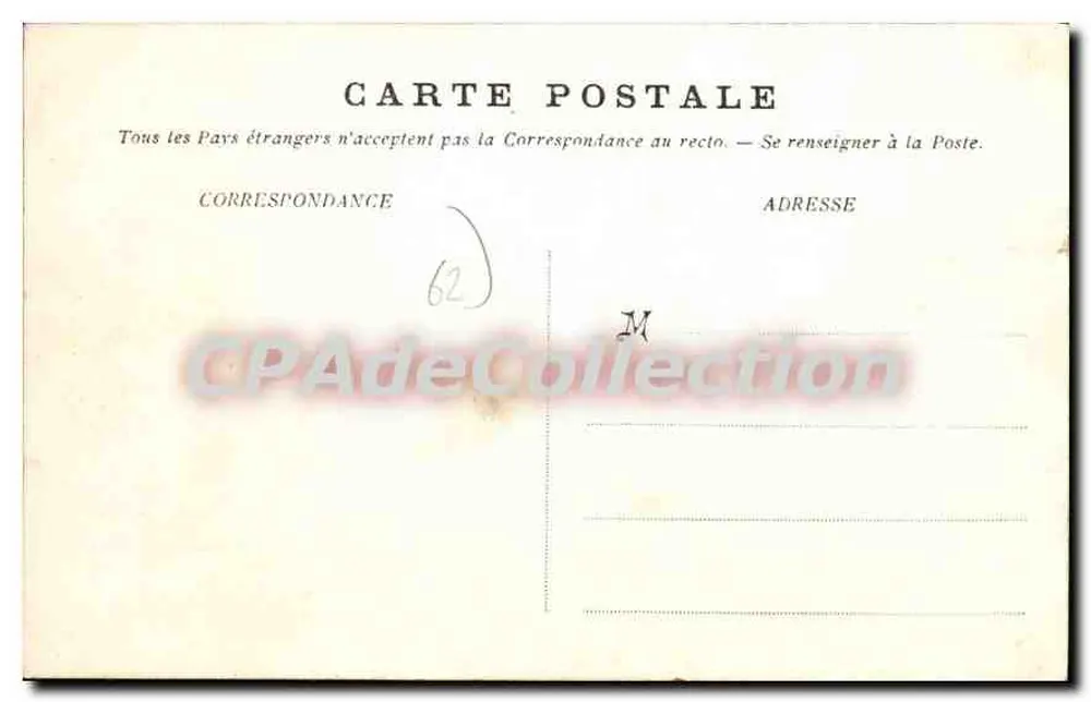 Boulogne-sur-Mer — Das Casino und die Dächer — Verleger: 22 - Rückseite