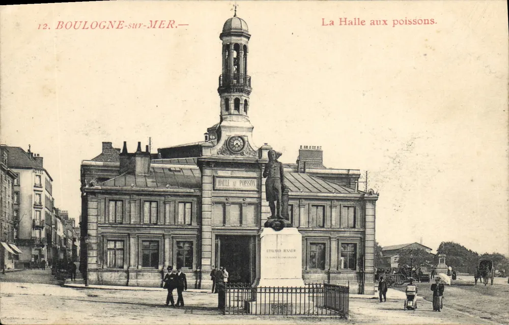 Boulogne-sur-Mer — Halle aux poissons — Verlag: Edward Jenner - Vorderseite