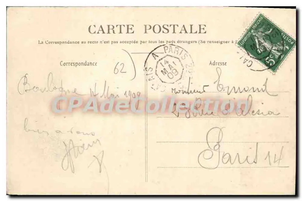 Boulogne-sur-Mer - Le Calvaire des Marines — E.S. 83 - Rückseite