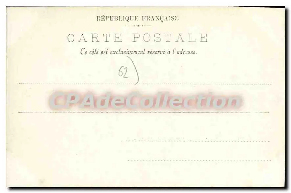 Boulogne-sur-Mer — L'Heure de la Marie — LL. - Verso