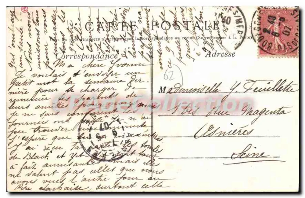 Boulogne-sur-Mer — Der Hafenbrecher — Verlag L'Avant-Port, Nr. 17 - Rückseite