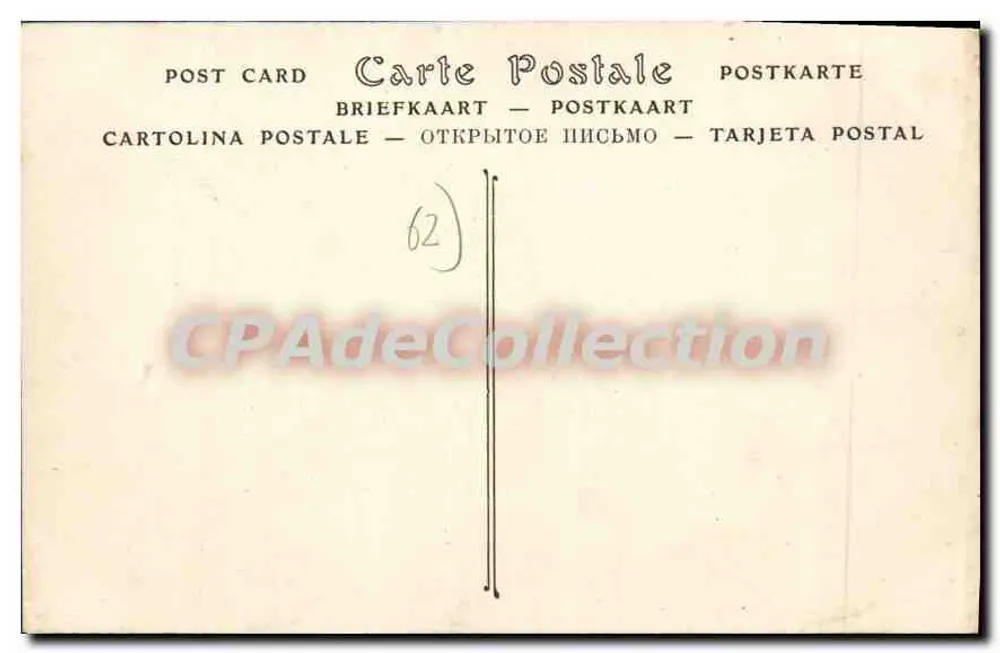Boulogne-sur-Mer — Ansicht vom Capitell der Marines — ND Phot. n° 318 - Rückseite