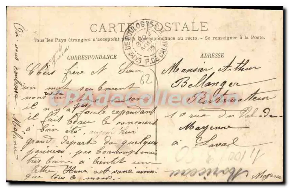 Boulogne-sur-Mer — Eine Bonnais — LL. - Rückseite