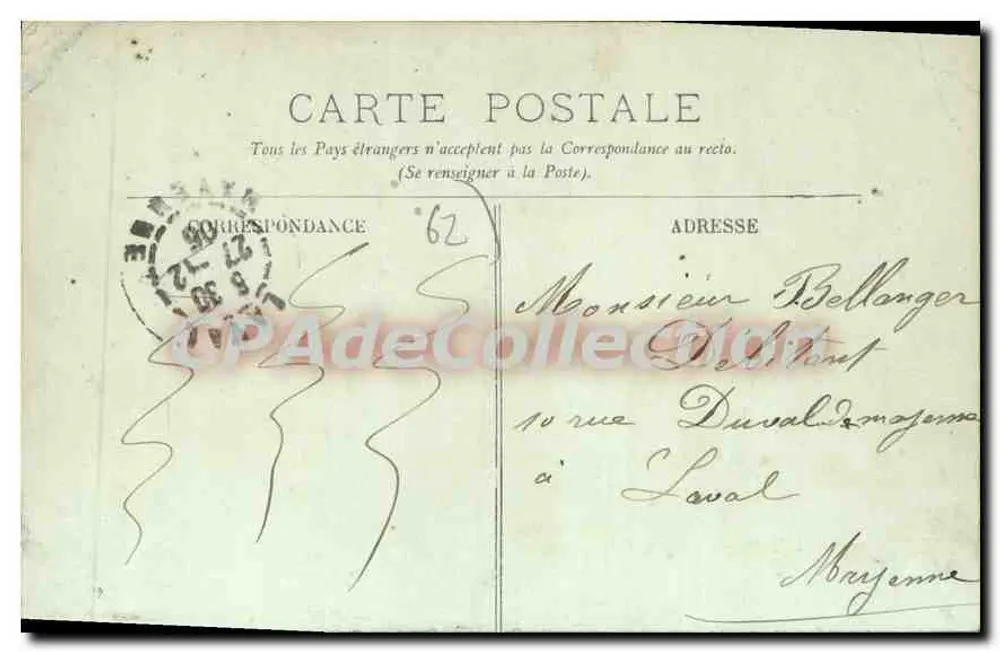 Boulogne-sur-Mer — Ein alter Seewolf — LL. n°172 - Rückseite