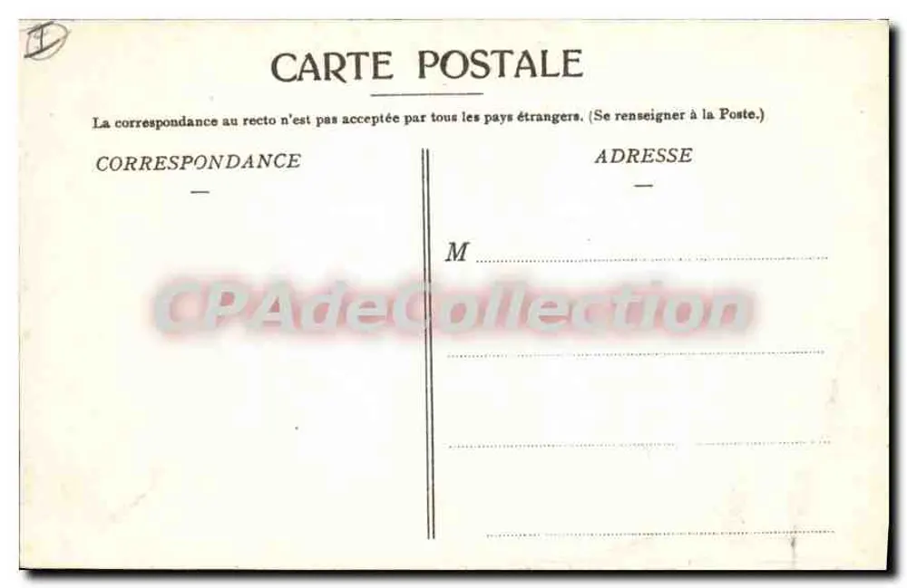 Calais — Museu (antigo Hotel-de-Ville) 1231 e Torre de Vigia 810 — Edição Especial, E. Pillets - Verso