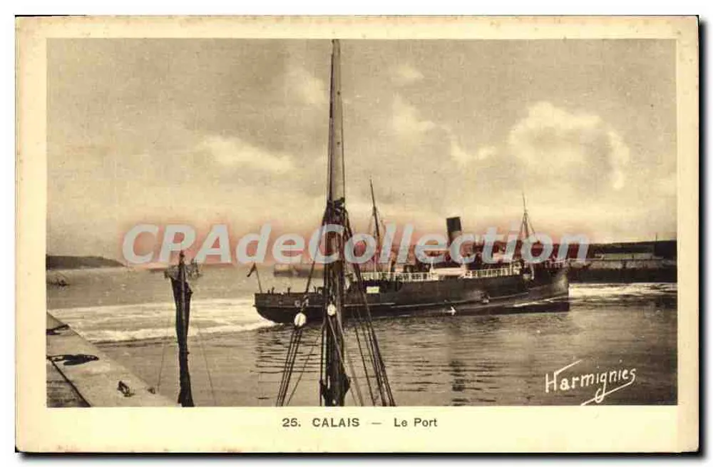 Calais — O Porto — Harmignies, n°25 - Frente