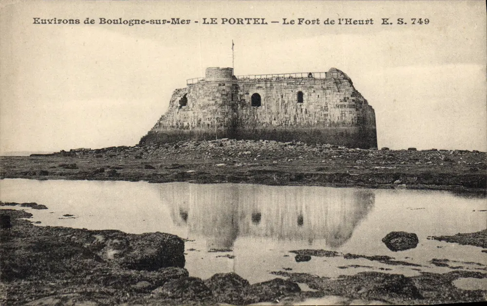 Le Portel — O Forte de l'Heurt — Euvirons de Boulogne-sur-Mer — E.S. 749 - Frente
