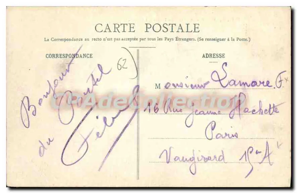 Le Portel - A Descida para a Praia — L.D., B., 98. - Verso