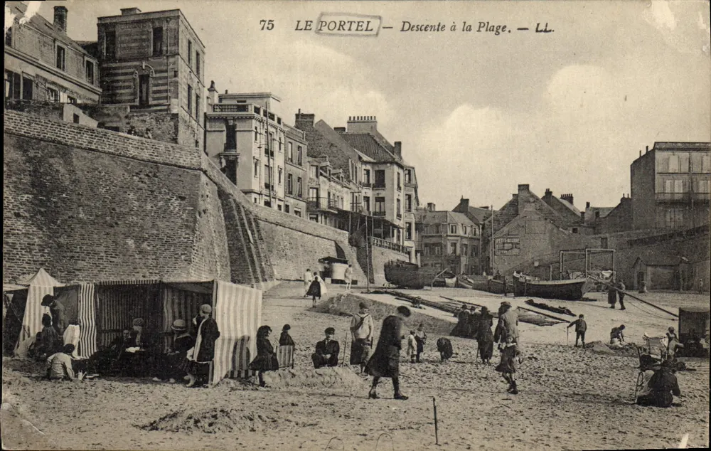 Le Portel — Descida à Praia — LL. - Frente