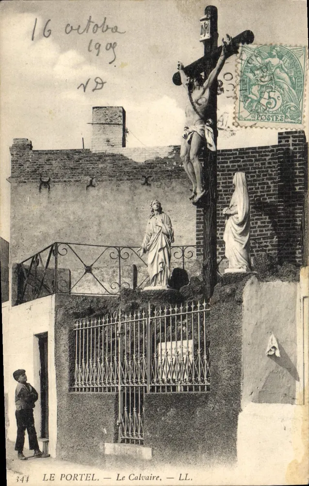 Le Portel — Le Calvaire — LL. — n° 344 - Frente