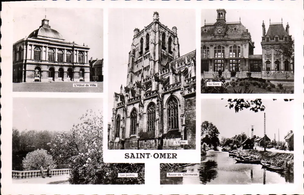 Saint-Omer — Vista panorâmica — G. Reant, n°170 - Frente
