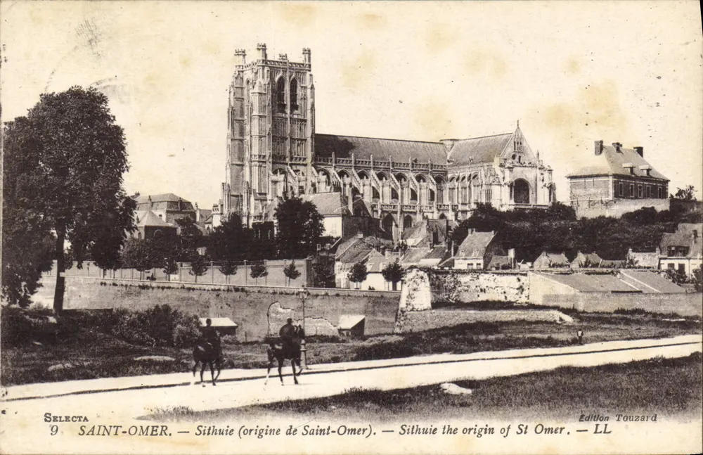 Saint-Omer — Silhuie (origem de Saint-Omer) — Edição Touzard - Frente