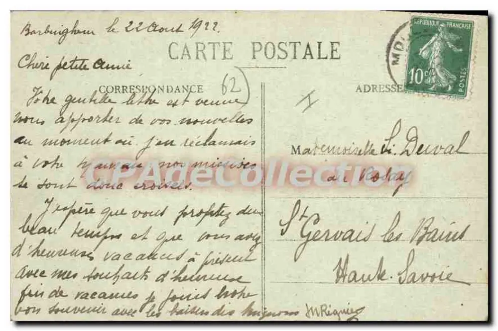 Saint-Omer — A Abside da Catedral — L. S. Havrannot, n°60 - Verso