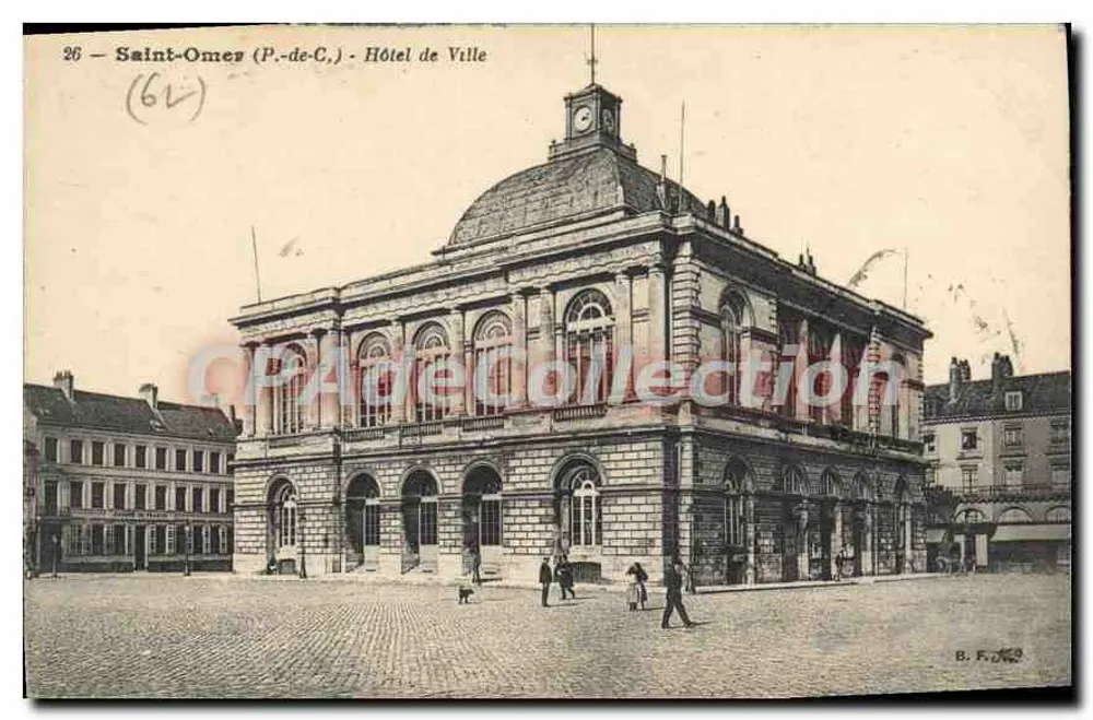 Saint-Omer (P.-de-C.) - Stadhuis — B. F. n°26 - Voorkant