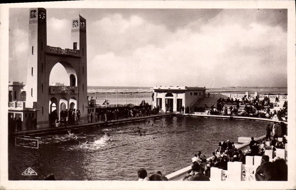Le Touquet-Paris-Plage — Die Marinebadestelle — C.A.P. Strasbourg - Vorderseite