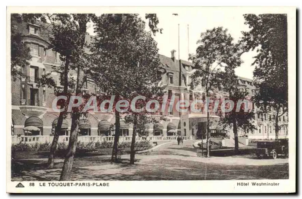 Le Touquet-Paris-Plage — Hotel Westminster — Verlag Photomécanique des Arts, Straßburg - Vorderseite