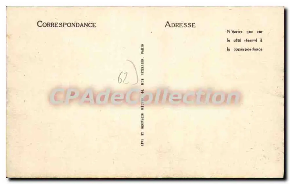 Le Touquet-Paris-Plage — Der Sémaphore und die Digue — LL - Rückseite