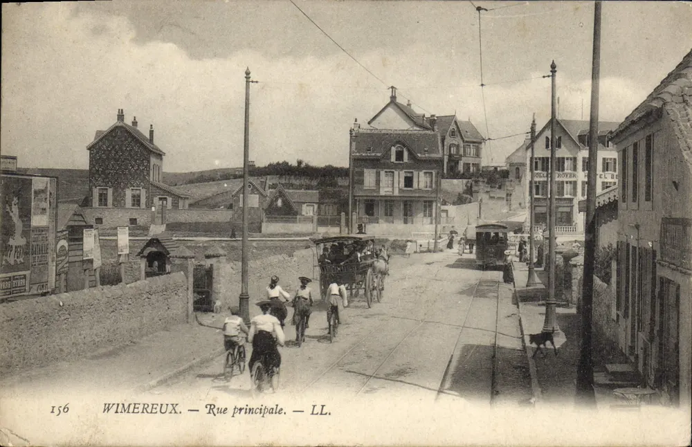 Wimereux — Rue principal — LL. n°156 - Frente