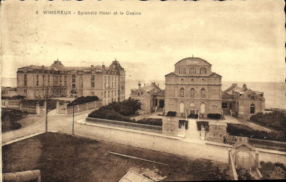 Wimereux - Splendid Hotel und das Casino - Vorderseite