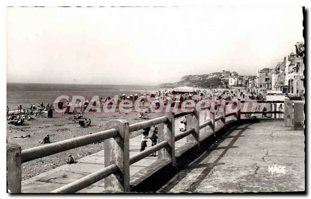 Wimereux (P.-de-C.) — Plaża — Wydawnictwo MAGE, n° 348 - Awers