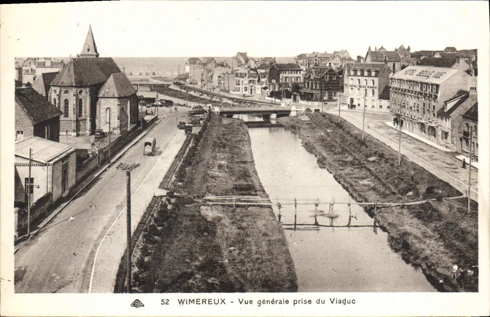 WIMEREUX — Allgemeiner Blick vom Viadukt — Verlag CPADeCollection - Vorderseite