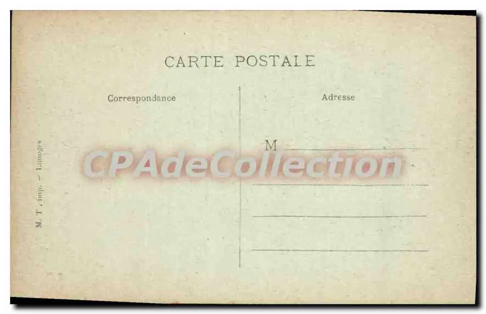 La Bourboule — Kirche, Roche des Fées und Avenue de la Gare — Auvergne — Puy-de-Dôme — Nr. 228 - Rückseite