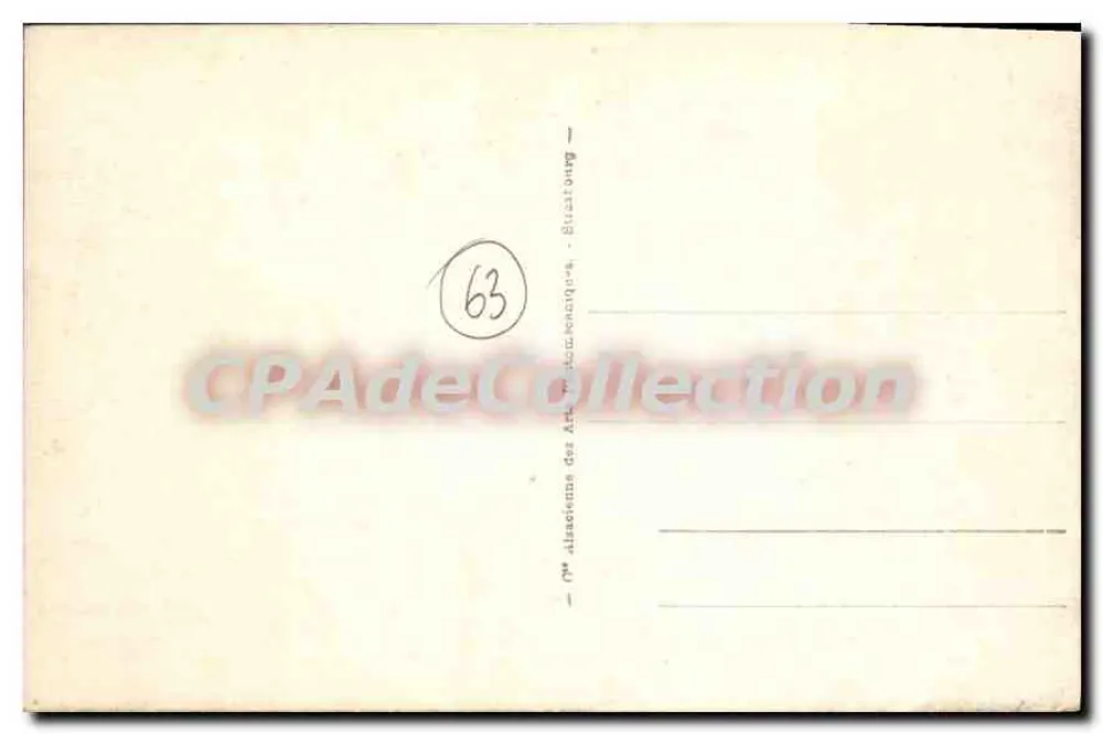 La Bourboule - O Casino — editor CPAdeCollection, n° 102 - Verso