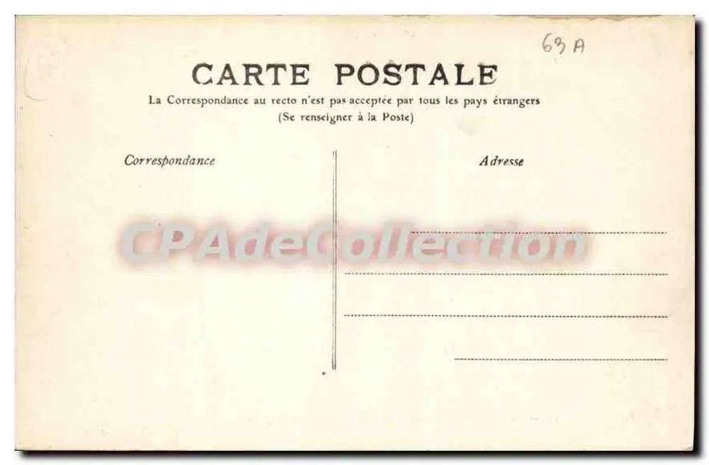 La Bourboule — Die Brücke der Cascades und die Kirche — Auvergne, Verlag M.T.L. - Rückseite