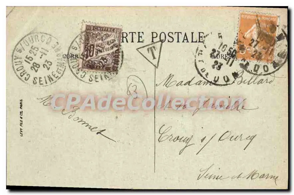 Châtel-Guyon — Vista Geral tirada da Estação — LL. — LL. — n°94 - Verso