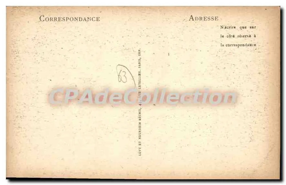 चाटेल-ग्यूयोन — ले चालुसेट — LL. — 97. — प्रकाशक LL. - पीछे