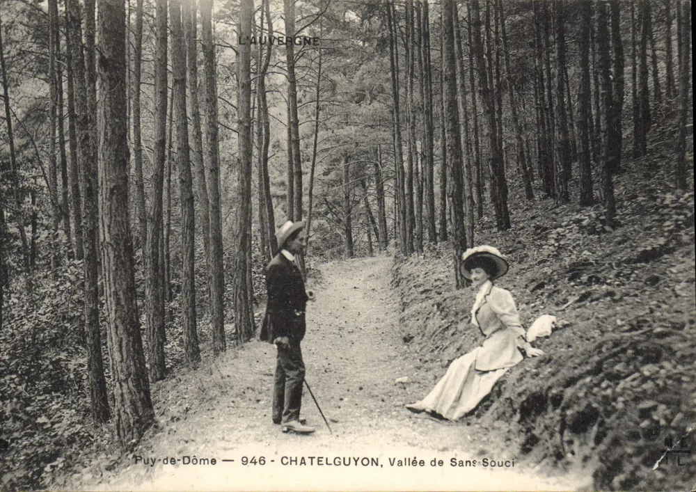 Puy-de-Dôme — 946 - CHATELGUYON, Valei de Sans-Souci — L'Auvergne - Frente