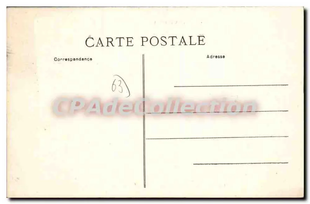 Puy-de-Dôme — 946 - CHATELGUYON, Valei de Sans-Souci — L'Auvergne - Verso