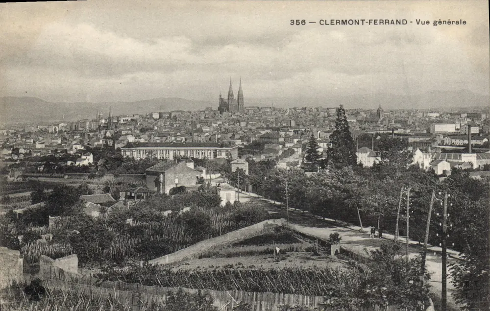 Clermont-Ferrand — Ogólny widok — Wydawca nieznany, nr serii 356 - Awers